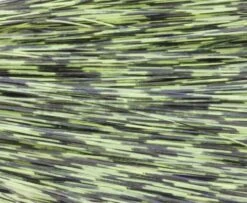 Hedron Flashabou - Grizzly Barred - Funky Fly Tying -Fishing Accessories Store Hedron Flashabou Grizzly Barred Fl Yellow