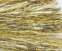 Hedron Micro Flashabou - Funky Fly Tying 16 Hedron Micro Flashabou - Funky Fly Tying -Fishing Accessories Store Hedron Flashabou Micro Fine 1 100 Gold