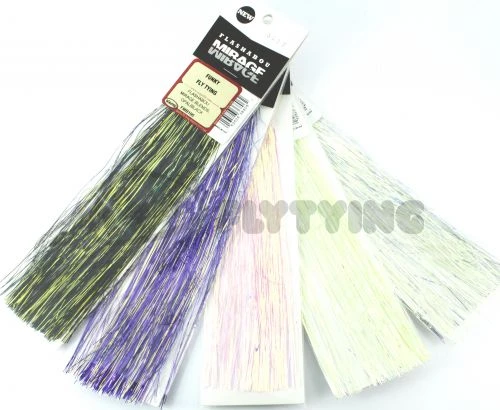 Hedron Flashabou Mirage - Funky Fly Tying 3 Hedron Flashabou Mirage - Funky Fly Tying