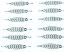 Hemingway's Gammarus Backs - Funky Fly Tying -Fishing Accessories Store Hemingways Gammarus Backs Grey 1