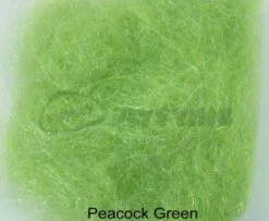 Hemingway's Peacock Dubbing Packets - Funky Fly Tying -Fishing Accessories Store Hemingways Peacock Dubbing Packets Peacock Green 1