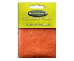 Hemingway's Star Lite Dubbing - Funky Fly Tying -Fishing Accessories Store Hemingways Star Lite Dubbing Orange 1