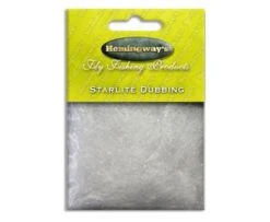 Hemingway's Star Lite Dubbing - Funky Fly Tying -Fishing Accessories Store Hemingways Star Lite Dubbing Pearl White