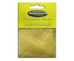 Hemingway's Star Lite Dubbing - Funky Fly Tying -Fishing Accessories Store Hemingways Star Lite Dubbing Yellow 1
