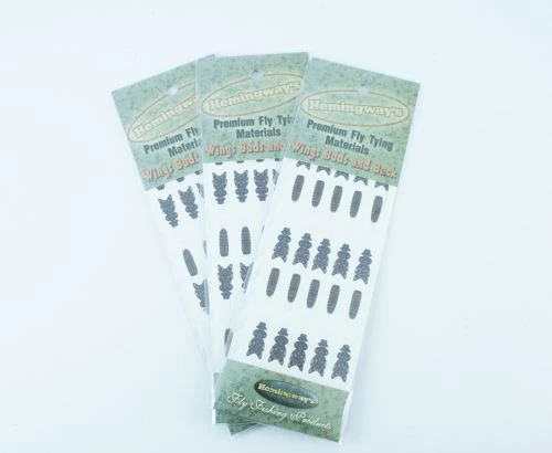 Hemingway's Stonefly Wings, Buds And Back - Funky Fly Tying 3 Hemingway's Stonefly Wings, Buds And Back - Funky Fly Tying