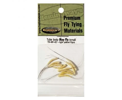Hemingway's Tube Body MayFly - Funky Fly Tying 7 Hemingway's Tube Body MayFly - Funky Fly Tying - Image 5
