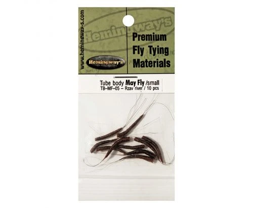 Hemingway's Tube Body MayFly - Funky Fly Tying 4 Hemingway's Tube Body MayFly - Funky Fly Tying - Image 2