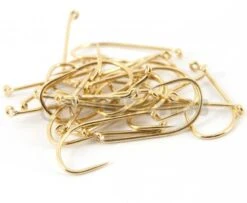 Hends BL 454G Dry Fly Barbless Gold - Funky Fly Tying -Fishing Accessories Store Hends BL 454G Dry Fly Barbless Gold 2 1