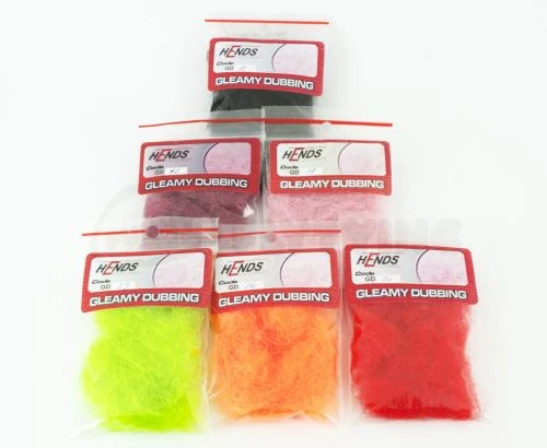 Hends Gleamy Dubbing - Funky Fly Tying 4 Hends Gleamy Dubbing - Funky Fly Tying - Image 2
