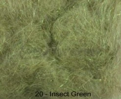 Hends Hare Plus Dubbing Packets - Funky Fly Tying -Fishing Accessories Store Hends Hare Plus Dubbing Packets Insect Green