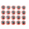 Funky Holographic Red 3D Eyes - Funky Fly Tying -Fishing Accessories Store Holographic Red 3D Eyes
