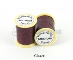 Funky Holographic Tinsel - Funky Fly Tying -Fishing Accessories Store Holographic Tinsel Claret