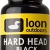 Loon Hard Head - Funky Fly Tying 2 Loon Hard Head - Funky Fly Tying -Fishing Accessories Store LON HRD CEM BLK hard head fly finish black