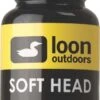 Loon Soft Head - Funky Fly Tying 1 Loon Soft Head - Funky Fly Tying -Fishing Accessories Store LON SOF CEM BLK soft head black