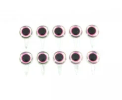 Funky Mirage/Hot Pink Tab Eyes 3D - Funky Fly Tying