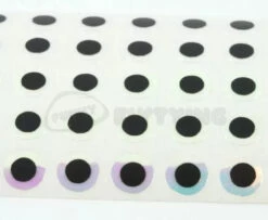 Funky Mirage Tape Eyes Pack 50 - Funky Fly Tying -Fishing Accessories Store Mirage Tape eyes Pack 50 1