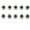 Funky Mirage/White Tab Eyes 3D - Funky Fly Tying -Fishing Accessories Store Mirage White Tab Eyes 3D