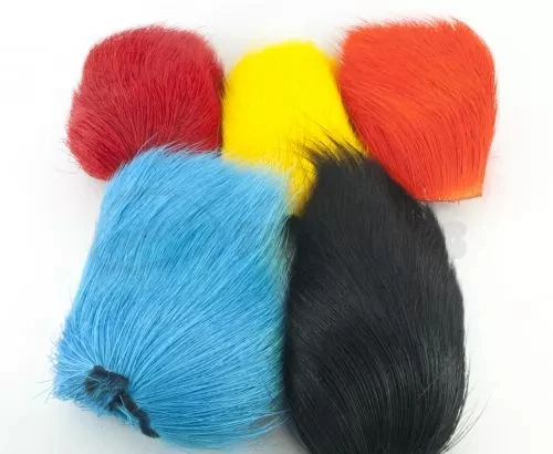 Nature's Spirit Dyed Deer Belly - Funky Fly Tying 3 Nature's Spirit Dyed Deer Belly - Funky Fly Tying