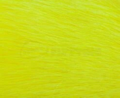Nature's Spirit Dyed Deer Belly - Funky Fly Tying 31 Nature's Spirit Dyed Deer Belly - Funky Fly Tying -Fishing Accessories Store Natures Spirit Dyed Deer Belly Fluo Yellow 1