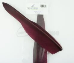 Nature's Spirit Goose Quill Body - Funky Fly Tying 36 Nature's Spirit Goose Quill Body - Funky Fly Tying -Fishing Accessories Store Natures Spirit Goose Quills Dark Claret