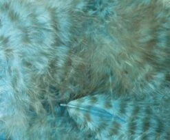 Nature's Spirit Grizzly Marabou - Funky Fly Tying -Fishing Accessories Store Natures Spirit Grizzly Marabou Fluo Blue