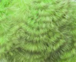 Nature's Spirit Grizzly Marabou - Funky Fly Tying -Fishing Accessories Store Natures Spirit Grizzly Marabou Fluo Chartereuse 1