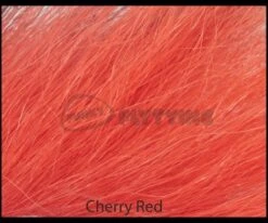 Nature's Spirit Opossum Zonker Strips - Funky Fly Tying -Fishing Accessories Store Natures Spirit Opossum Zonker Strips Cherry Red 1