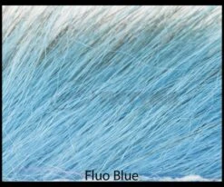Nature's Spirit Opossum Zonker Strips - Funky Fly Tying -Fishing Accessories Store Natures Spirit Opossum Zonker Strips Fluo Blue 1