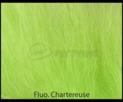 Nature's Spirit Opossum Zonker Strips - Funky Fly Tying -Fishing Accessories Store Natures Spirit Opossum Zonker Strips Fluo Chartereuse 1