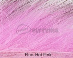 Nature's Spirit Opossum Zonker Strips - Funky Fly Tying -Fishing Accessories Store Natures Spirit Opossum Zonker Strips Fluo Hot Pink