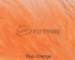 Nature's Spirit Opossum Zonker Strips - Funky Fly Tying -Fishing Accessories Store Natures Spirit Opossum Zonker Strips Fluo Orange 1