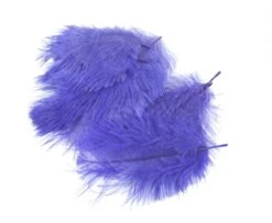 Nature's Spirit Ostrich Belly Spey Plumes - Funky Fly Tying -Fishing Accessories Store Natures Spirit Ostrich Belly Spey Plumes Purple 1