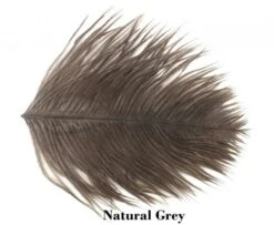 Nature's Spirit Ostrich Herl Pieces - Funky Fly Tying 33 Nature's Spirit Ostrich Herl Pieces - Funky Fly Tying -Fishing Accessories Store Natures Spirit Ostrich Pieces Natural Grey 1