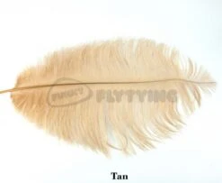 Nature's Spirit Ostrich Plumes 14"-16" - Funky Fly Tying -Fishing Accessories Store Natures Spirit Ostrich Plumes 14 16 Tan 1