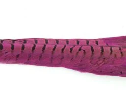Nature's Spirit Ringneck Pheasant Tail Clumps - Funky Fly Tying -Fishing Accessories Store Natures Spirit Ringneck Pheasant Tail Clumps Fluo Hot Pink 1