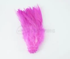 Nature's Spirit Strung Saddle Hackle - Funky Fly Tying -Fishing Accessories Store Natures Spirit Strung Saddle Hackle Fluo Hot Pink