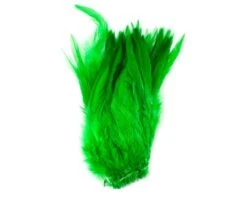 Nature's Spirit Strung Saddle Hackle - Funky Fly Tying -Fishing Accessories Store Natures Spirit Strung Saddle Hackle Green