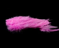 Nature's Spirit Strung Schlappen Long 5 1/2"-7" - Funky Fly Tying -Fishing Accessories Store Natures Spirit Strung Schlappen Long 5½ 7 Pink 1