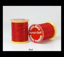 Nymph-Quill - Funky Fly Tying 40 Nymph-Quill - Funky Fly Tying -Fishing Accessories Store Nymph Quill Red