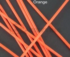 Tubeworx Outer Plastic Tubes 3mm - Funky Fly Tying -Fishing Accessories Store Outer Plastic Tubes 3mm Fluoro Colours Orange