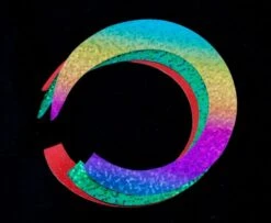 Pacchiarini's Jumbo Wiggle Tails - Funky Fly Tying -Fishing Accessories Store Pacchiarinis Jumbo Wiggle Tails Slim Green Red Rainbow