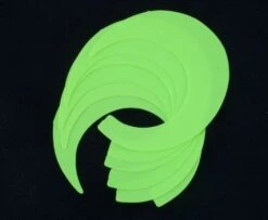 Pacchiarini's Wiggle Tails - Funky Fly Tying 16 Pacchiarini's Wiggle Tails - Funky Fly Tying -Fishing Accessories Store Pacchiarinis Wiggle Tails Fl Yellow