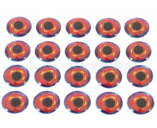 Funky Parrot Ultra Realistic 3D Eyes - Funky Fly Tying 4 Funky Parrot Ultra Realistic 3D Eyes - Funky Fly Tying - Image 2