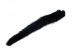 FoxyTails Mink Tail - Funky Fly Tying 12 FoxyTails Mink Tail - Funky Fly Tying -Fishing Accessories Store S MinkTail Black