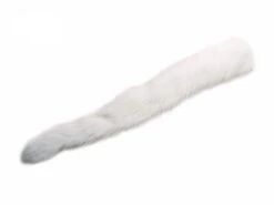 FoxyTails Mink Tail - Funky Fly Tying 16 FoxyTails Mink Tail - Funky Fly Tying -Fishing Accessories Store S MinkTail White