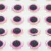 Funky Shimmer Eyes Hot Pink - Funky Fly Tying -Fishing Accessories Store Shimmer Eyes Hot Pink