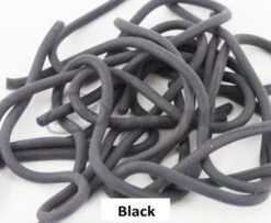 Funky Squirmy Worms - Funky Fly Tying -Fishing Accessories Store Squirmy Worms Black