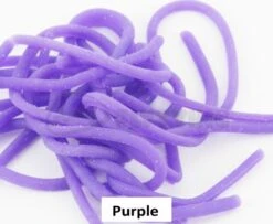 Funky Squirmy Worms - Funky Fly Tying -Fishing Accessories Store Squirmy Worms Purple 1
