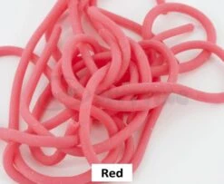 Funky Squirmy Worms - Funky Fly Tying -Fishing Accessories Store Squirmy Worms Red