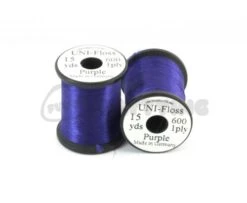 UNI Floss - Funky Fly Tying 34 UNI Floss - Funky Fly Tying -Fishing Accessories Store UNI Floss Rayon 15yrds Purple